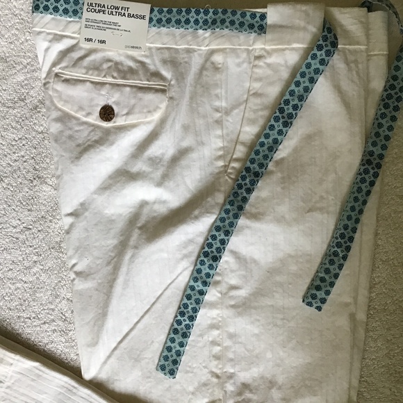GAP White Women Jeans with Blue Accents - Picture 7 of 15